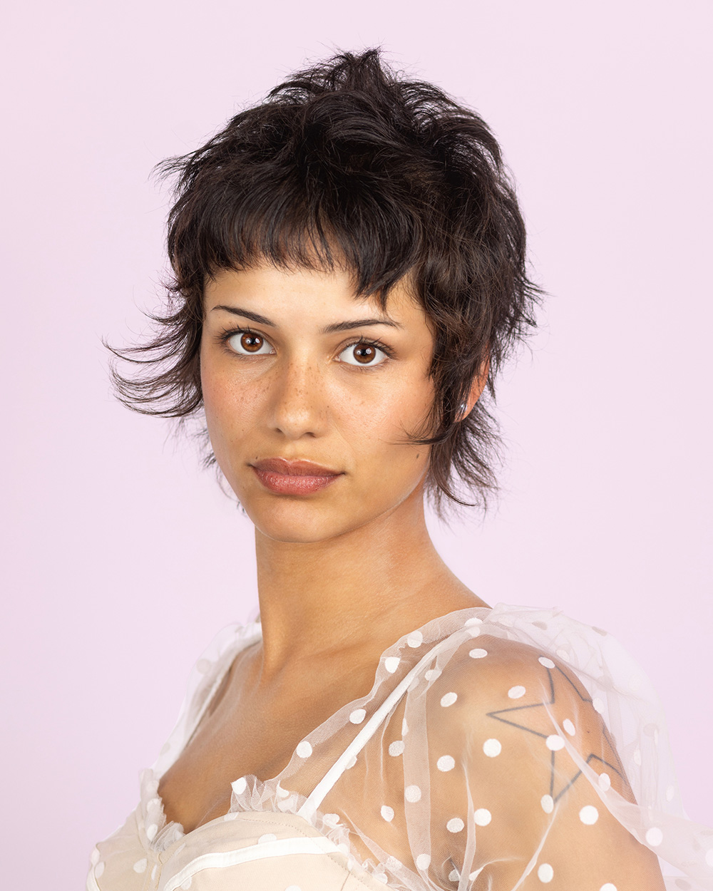 Short Shaggy Wolf Cut - Anthony Edge & Andi Richardson - GlassCandy Collection